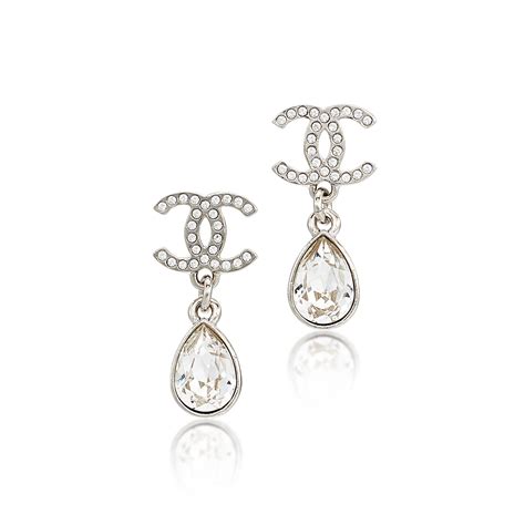 chanel silver earrings australia|chanel fashion earrings price.